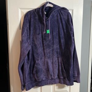 BTS Las Vegas Tour Tie-Dye Sweatshirt | XL